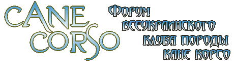 Форум всеукраинского клуба породы кане корсо